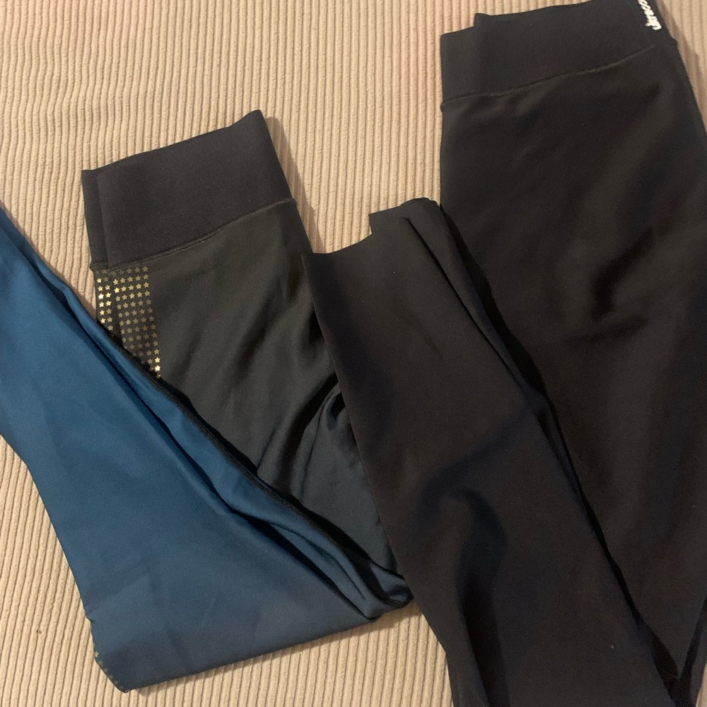 Lululemon Black and Blue Leggings